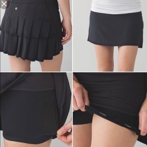 Lululemon pace setter running skirt - size 4